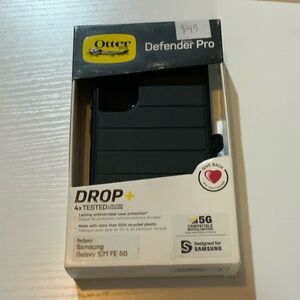 OtterBox Defender Pro Black Case for Samsung Galaxy S21 FE